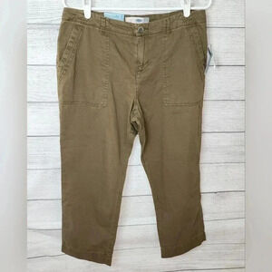Old Navy Mid-rise Cropped Pants Size 6 Regular NWT